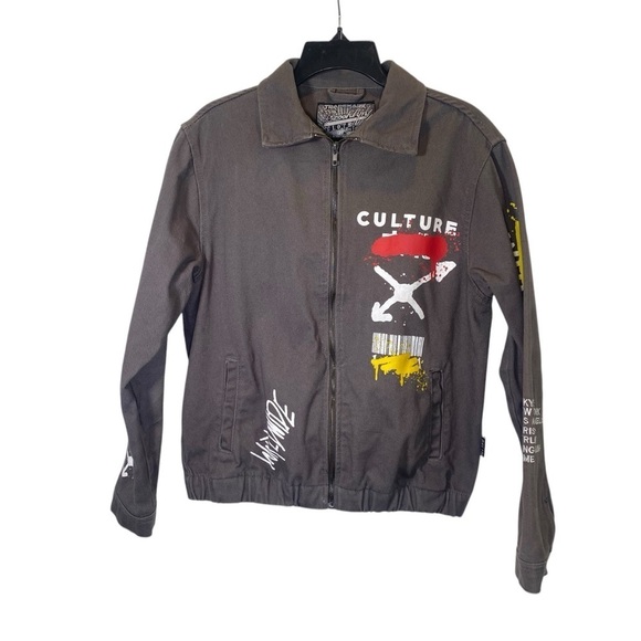 Brooklyn Cloth Other - TRADEMARK BROOKLYN Cloth Co Jacket Mens S Gray worldwide tour limited edition